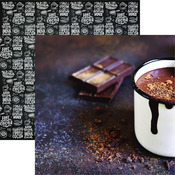 Chocolate Hugs Paper - Hot Cocoa - Reminisce