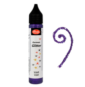 Violet German Glitter Pen - Viva Decor