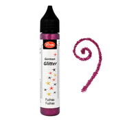 Fuchsia German Glitter Pen - Viva Decor