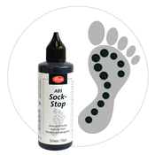 Black ABS Sock-Stop Anti-Slip Paint - Viva Decor