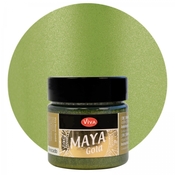 Avocado Maya Gold Metallic Paint - Viva Decor