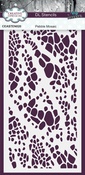 Pebble Mosaic - Creative Expressions DL Stencil 4"X8" By Andy Skinner