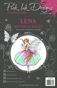 Lena - Pink Ink Designs 6"X8" Clear Stamp Set