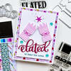 So Very Elated Sentiments 3x4 Stamp Set - Catherine Pooler