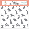 Bunny Time Stencil - Echo Park