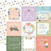 4x4 Journaling Cards Paper - It's Spring Time - Echo Park
