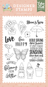 Happiness Blooms Stamp Set - Echo Park