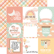 4x4 Journaling Cards Paper - Our Baby Girl - Echo Park