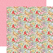 Wild Floral Clusters Paper - Flora No.6 - Carta Bella - PRE ORDER