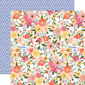 Wild Medium Floral Paper - Flora No.6 - Carta Bella - PRE ORDER