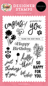 Grateful For You Stamp Set - Flora No.6 - Carta Bella