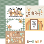 6x4 Journaling Cards Paper - Our Baby - Echo Park