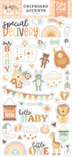 Our Baby Chipboard Accents - Echo Park