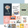 4x6 Journaling Cards Paper - Here There And Everywhere - Carta Bella