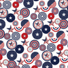 All American Fans Paper - Fourth Of July - Carta Bella