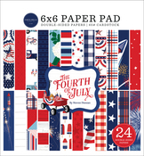 Fourth Of July 6x6 Paper Pad - Carta Bella - PRE ORDER