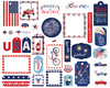 Fourth Of July Frames & Tags - Carta Bella