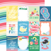 3x4 Journaling Cards Paper - Sunkissed - Echo Park - PRE ORDER