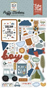 Dream Big Little Boy Puffy Stickers - Echo Park