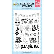 Good Times And Tan Lines Stamp Set - Sunkissed - Echo Park