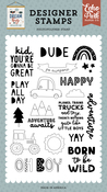 Tractor And Car Stamp Set - Echo Park - PRE ORDER