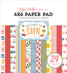 Here Comes The Sun 6x6 Paper Pad - Echo Park - PRE ORDER