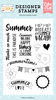 Summer Love Stamp Set - Here Comes The Sun - Echo Park