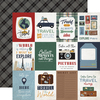 Journaling 3x4 Cards Paper - Let's Go Travel - Echo Park