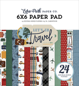 Let's Go Travel 6x6 Paper Pad - Echo Park