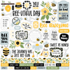 Bee Happy Element Sticker - Echo Park