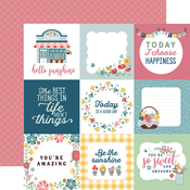 4x4 Journaling Cards Paper - Life Is Beautiful - Echo Park