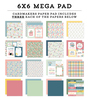 Life Is Beautiful Cardmakers 6x6 Mega Pad - Echo Park