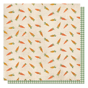 Spring Carrots Paper - Bunnies And Blooms - Photoplay