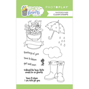 Showers and Flowers Stamps - Photoplay