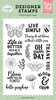 Oh Happy Day Stamp Set - Life Is Beautiful - Echo Park