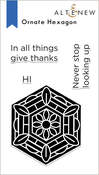 Ornate Hexagon Stamp Set - Altenew