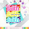 Faith Sentiments Stamp Set - Waffle Flower Crafts