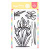 Sketched Iris Stamp Set - Waffle Flower Crafts