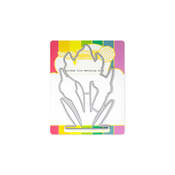 Sketched Iris Matching Die - Waffle Flower Crafts