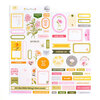 Chrysanthemum Cardstock Stickers - Pinkfresh Studio