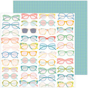 Glasses Paper - Flower Market - Pinkfresh Studio