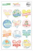 Flower Market Layered Stickers - Pinkfresh Studio