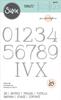 Elegant Numerals Thinlits Die - Sizzix