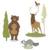 Forest Animals #2 Thinlits Die Set - Sizzix