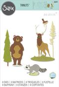 Forest Animals #2 Thinlits Die Set - Sizzix