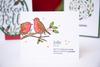 Garden Birds Layered Clear Stamps Set - Sizzix