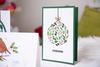 Leafy Ornament Layered Clear Stamps Set - Sizzix