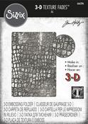 Reptile 3-D Texture Fades Embossing Folder by Tim Holtz - Sizzix