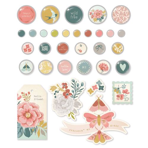 Wildflower Sticker Book - Simple Stories