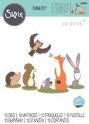 Forest Animals #1 Thinlits Die Set - Sizzix